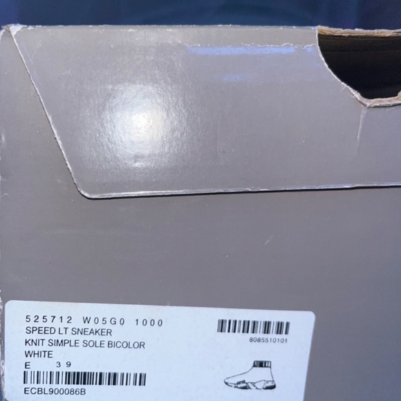 Balenciaga Socks Black and white - Picture 4 of 4